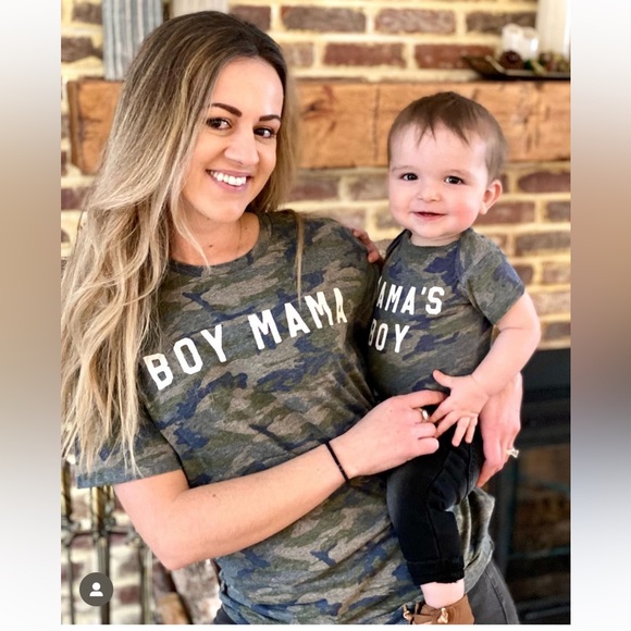 Mother & son matching shirts - Picture 2 of 3